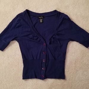 Rue 21 purple shirt